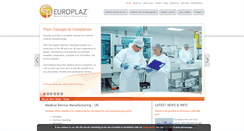 Desktop Screenshot of europlaz.co.uk