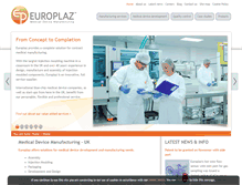 Tablet Screenshot of europlaz.co.uk